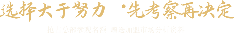 選擇大于努力·先考察再做決定